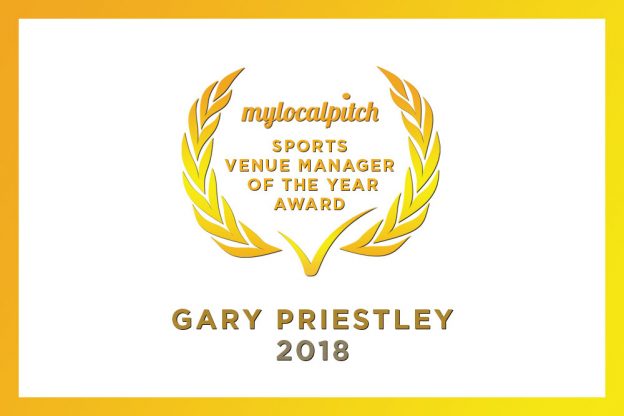 Gary Priestley crowned Playfinder’s Sports Venue Manager of the Year