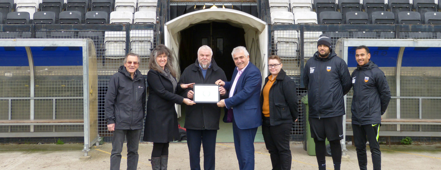 Tooting & Mitcham Community Sports Club - December 2018 Award Presentation