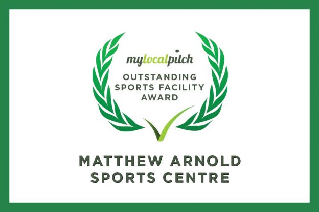 Matthew Arnold Sports Centre celebrates April’s Outstanding Sports Facility Award